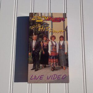 The McKameys With His Power Live VHS Video Tape Southern Gospel Music Vtg 1994